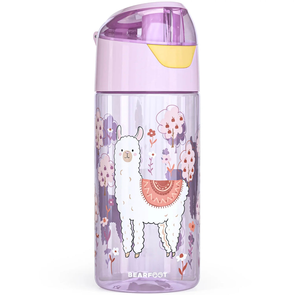 Bearfoot Lama Trinkflasche für Kinder Vorderansicht