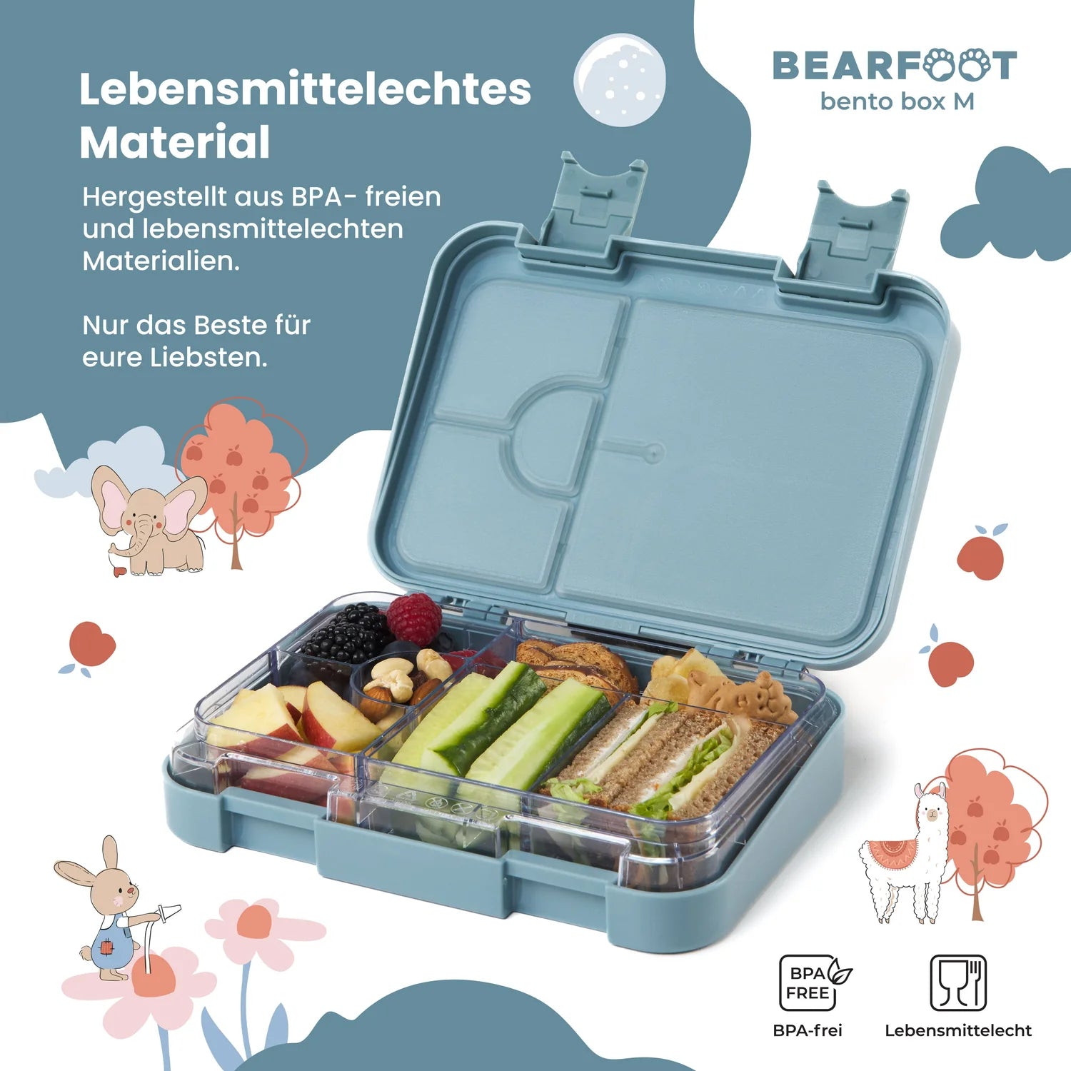 Bearfoot bento Box M Detailansicht