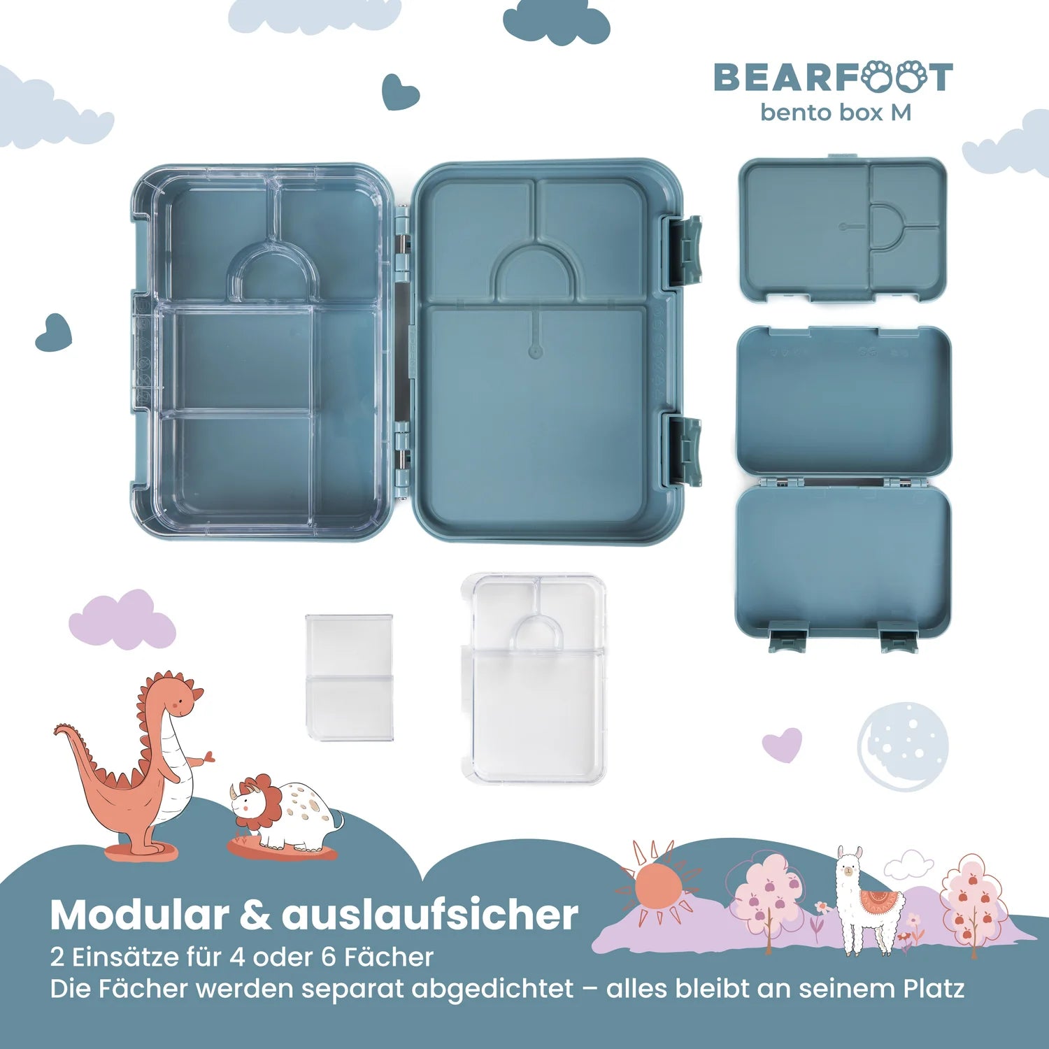 Bearfoot bento Box M Detailansicht 3